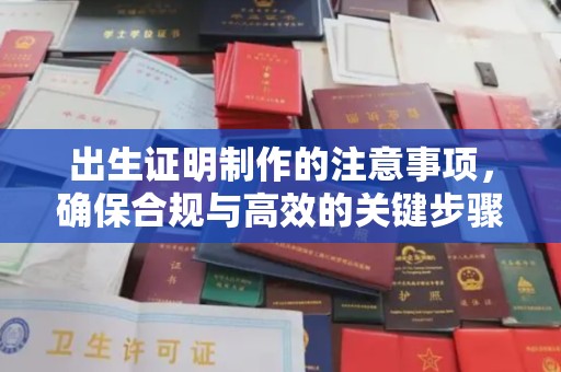 新县出生证明制作的注意事项，确保合规与高效的关键步骤