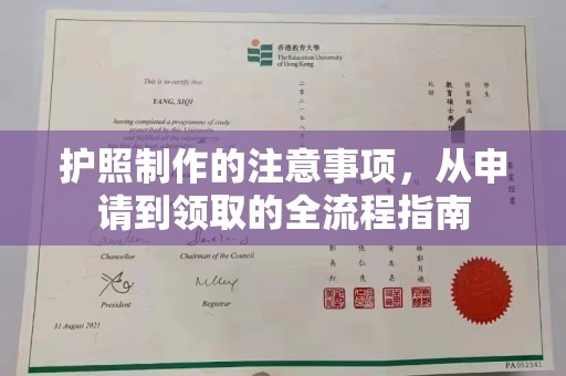 自流井护照制作的注意事项，从申请到领取的全流程指南